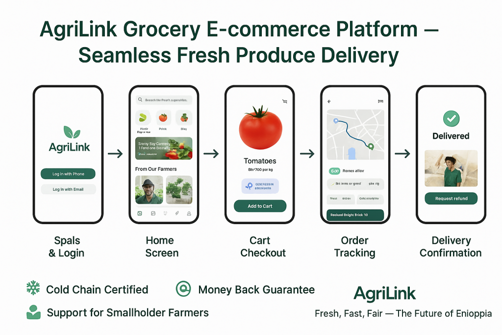 AgriLink Africa will connect farmers directly to larger markets with efficient logistics and support.