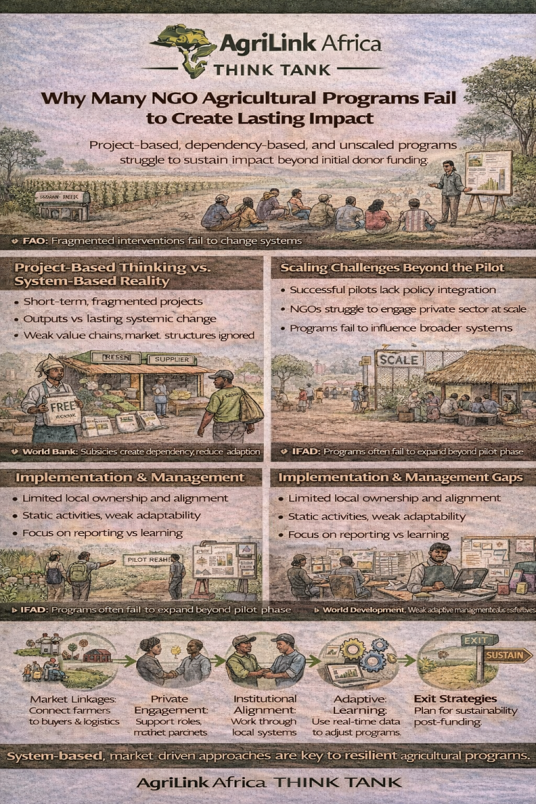 Why Many NGO Agricultural Programs Fail to Create Lasting Impact